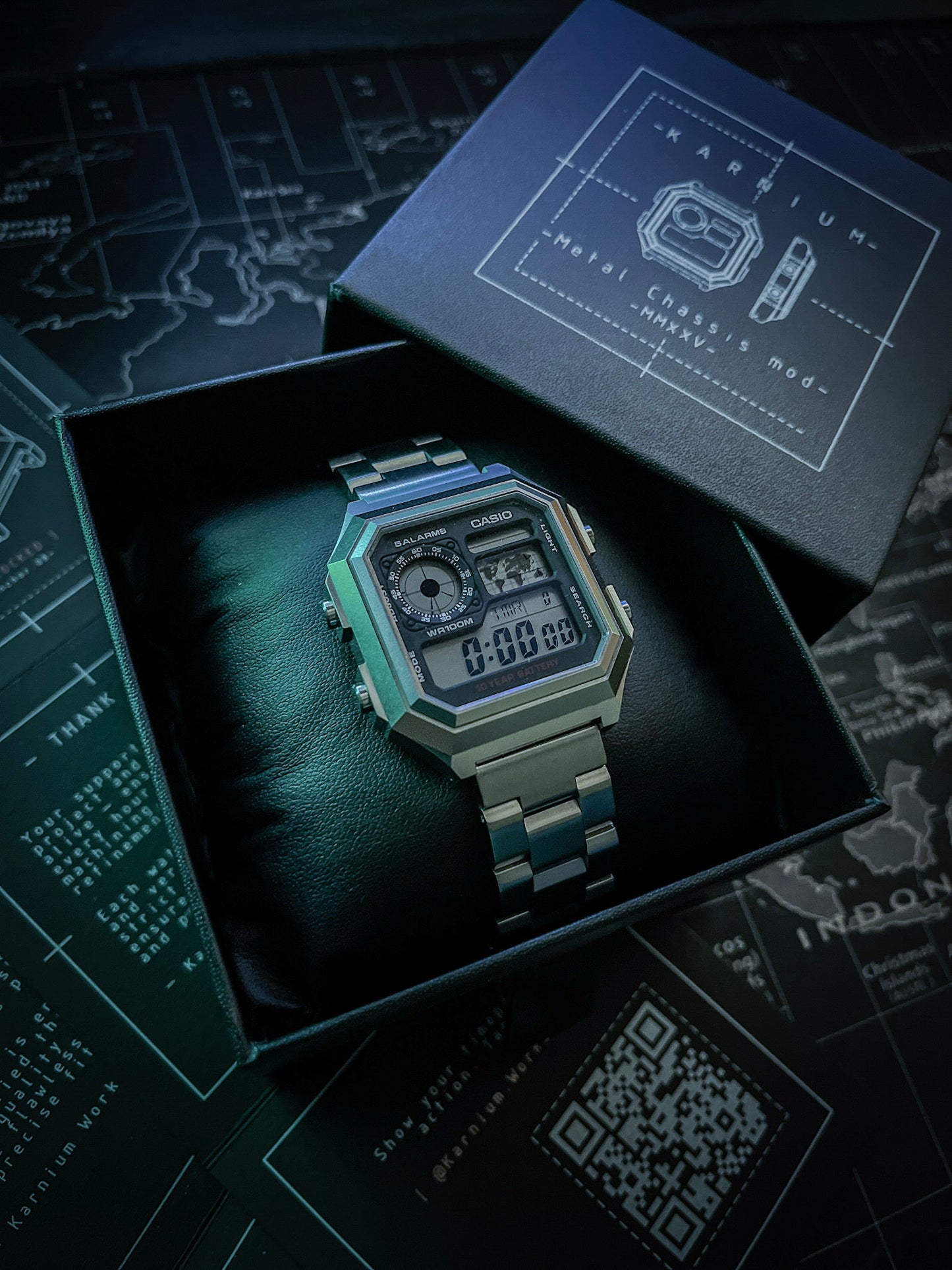 Karnium Casio AE1200 Full Metal Mod