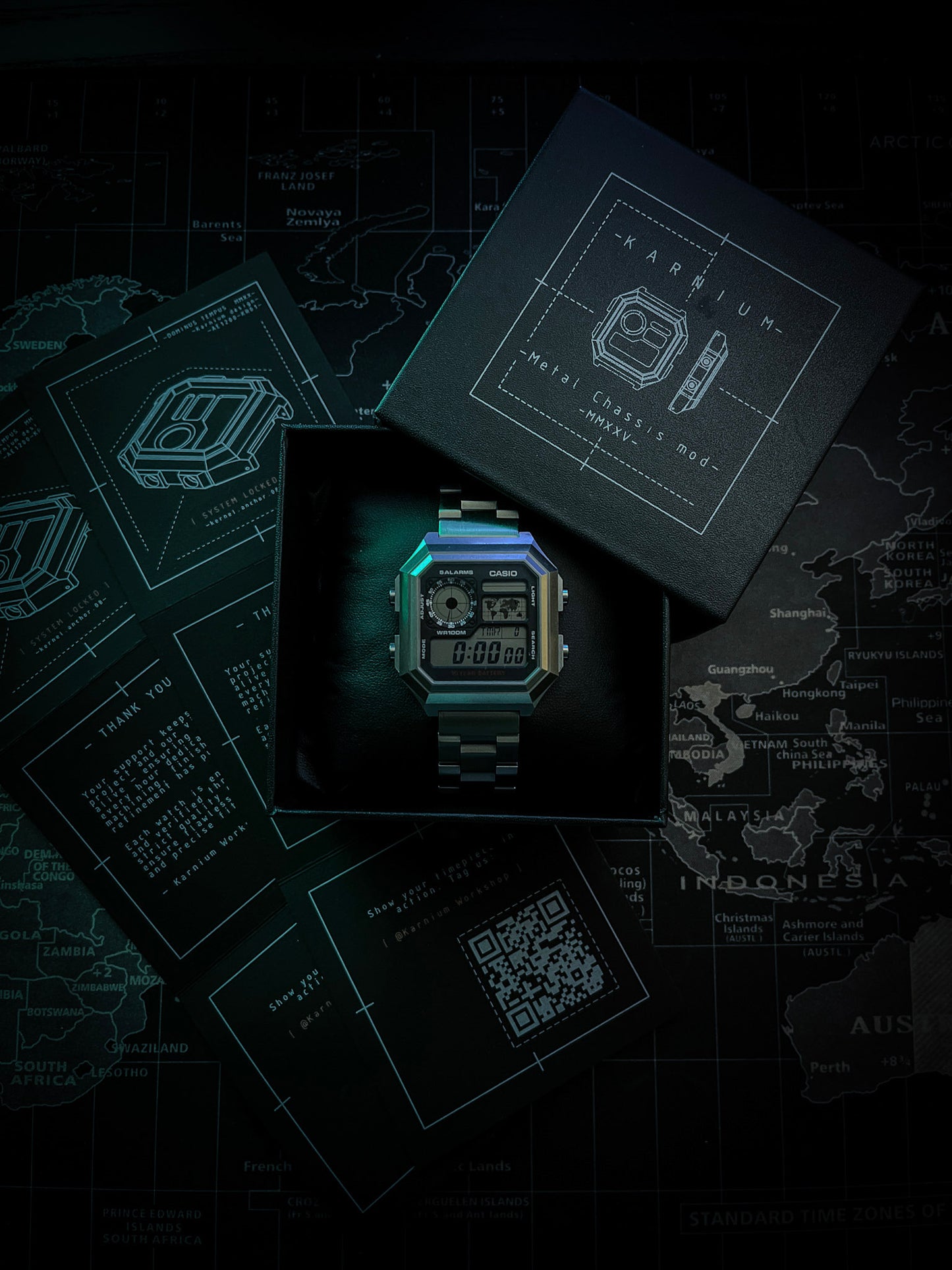 Karnium Casio AE1200 Full Metal Mod